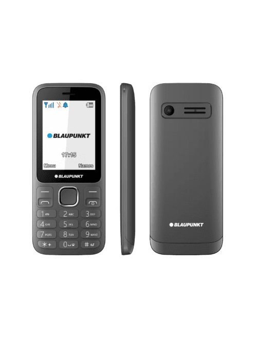 Blaupunkt FM03i DUAL SIM mobiltelefon készülék,sötétszürke