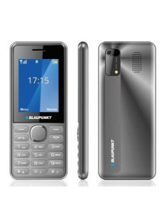   Blaupunkt V24 mobiltelefon készülék,sötétszürke,Yettel feltöltőkártyás csomagban