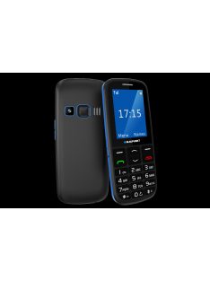   Blaupunkt BS04i, időseknek,mobiltelefon készülék,fekete-kék