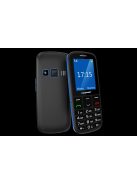 Blaupunkt BS04i, időseknek,mobiltelefon készülék,fekete-kék,Yettel függő, feltöltőkártyás csomagban